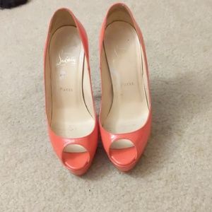 Louboutin heels.